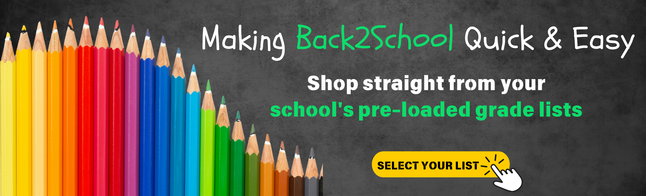 Easiest way to order Back2School stationery online